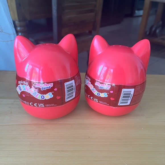 Valentine’s Day Kellytoy Squishmallows Lot of Two NIB Mystery Squad 4 inch plush - Picture 2 of 3